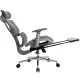 Кресло  PREMIUM "Evolution ER-700", подножка, слайдер, синхромеханизм, сетка, серое, 532948. Фото товара с разных ракурсов.