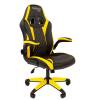 Игровое кресло Chairman game 15 Россия черн.желтый
