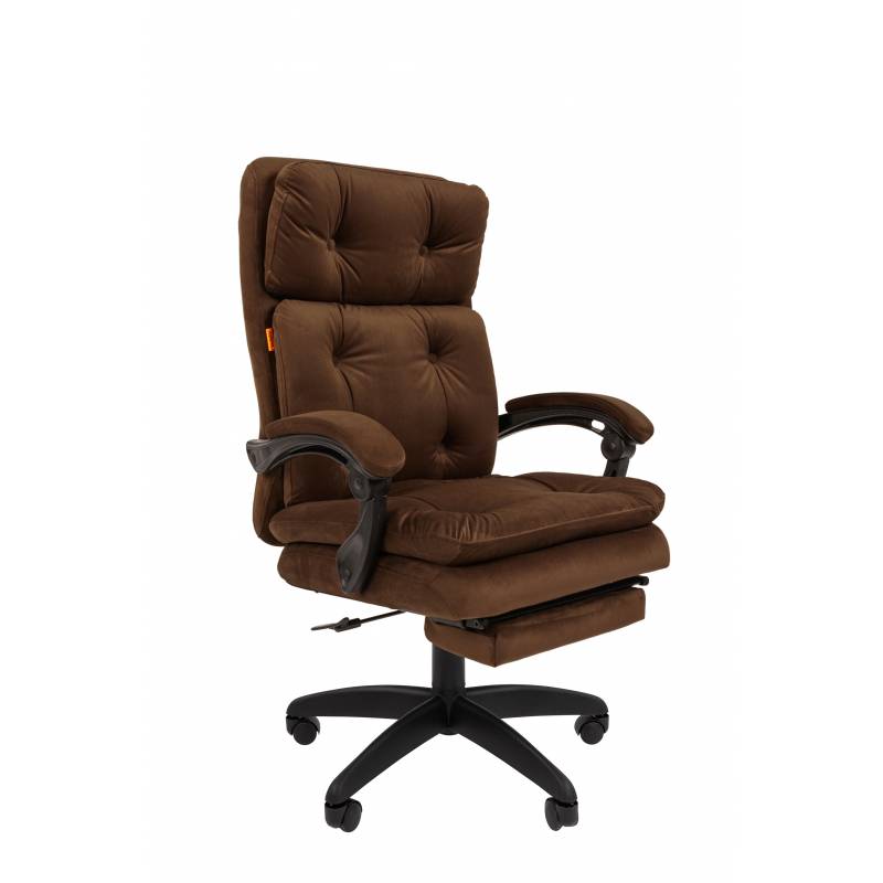 Кресло руководителя Chairman 442 Home  Россия коричневый текстиль главное фото