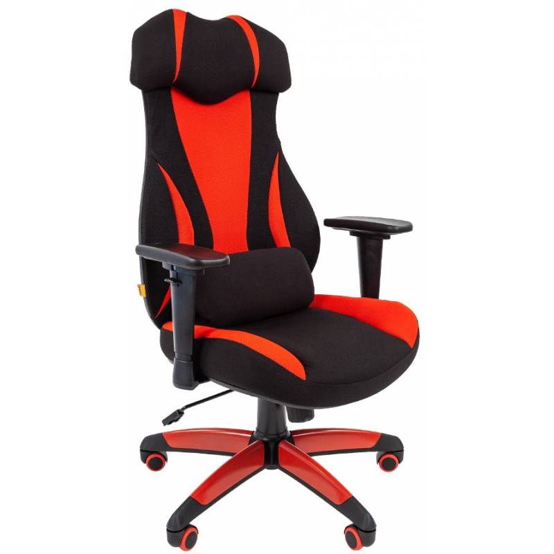 Игровое кресло Chairman Game 14 черное-красное главное фото